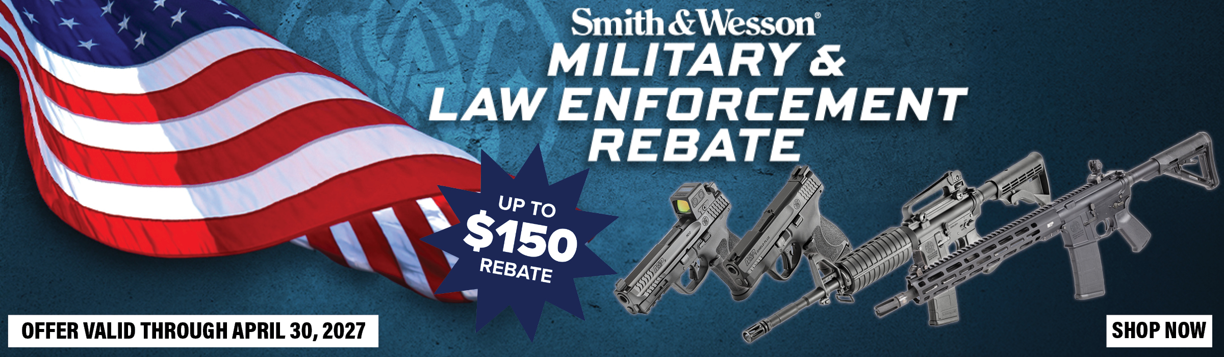 Smith and Wesson Military Law Enforcement Rebate
